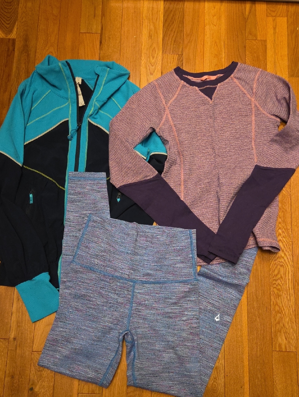 Ivivva Athlitica Size 12 Jacket Long Sleeve & Leggings